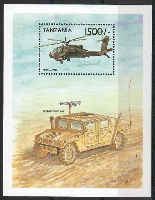 Znaczek Tanzania 1999 Mi bl 485 Czyste **