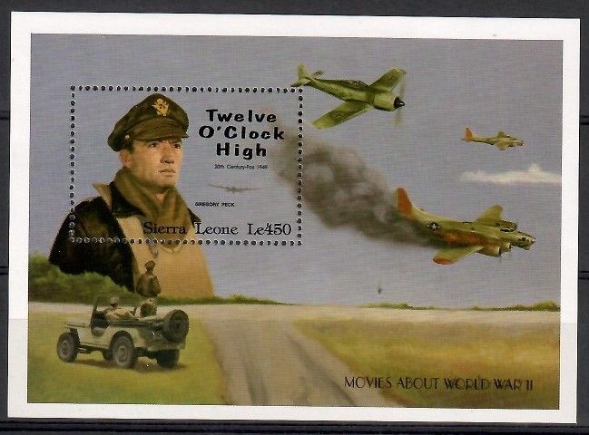 Znaczek Sierra Leone 1991 Mi bl 173 Czyste **