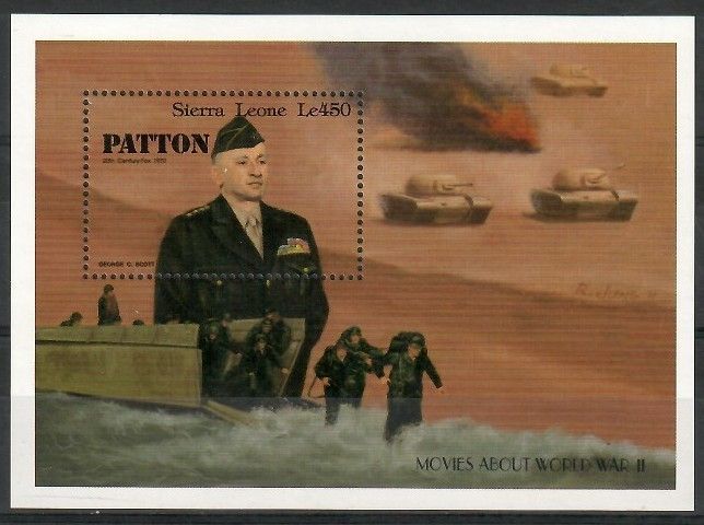Znaczek Sierra Leone 1991 Mi bl 175 Czyste **