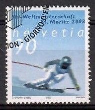Znaczek Szwajcaria 2002 Mi 1816 Stemplowane