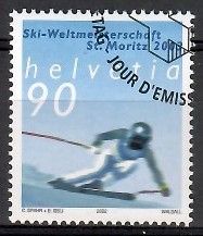 Znaczek Szwajcaria 2002 Mi 1816 Stemplowane