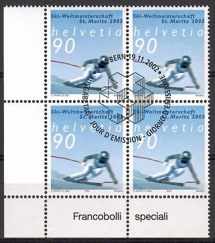 Znaczek Szwajcaria 2002 Mi 1816 Stemplowane