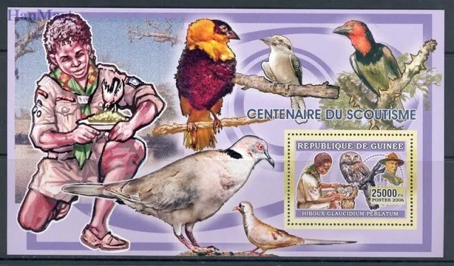 Znaczek Gwinea 2006 Mi bl 1029-1031 Czyste **