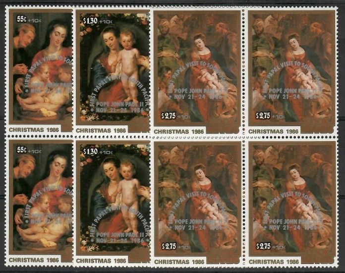 Znaczek Wyspy Cooka 1986 Mi 1132-1134 Czyste **