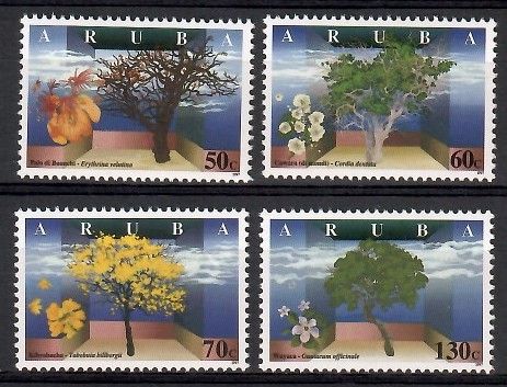 Znaczek Aruba 1997 Mi 208-211 Czyste **