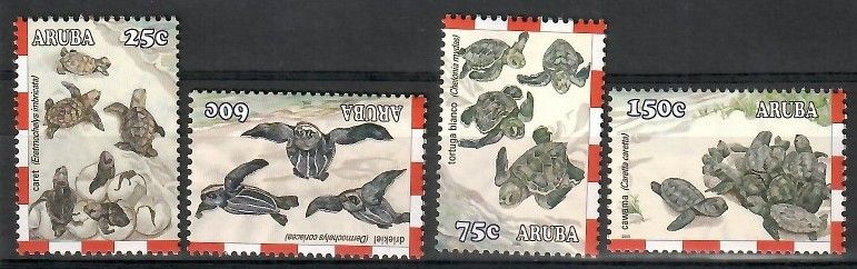 Znaczek Aruba 2003 Mi 313-316 Czyste **