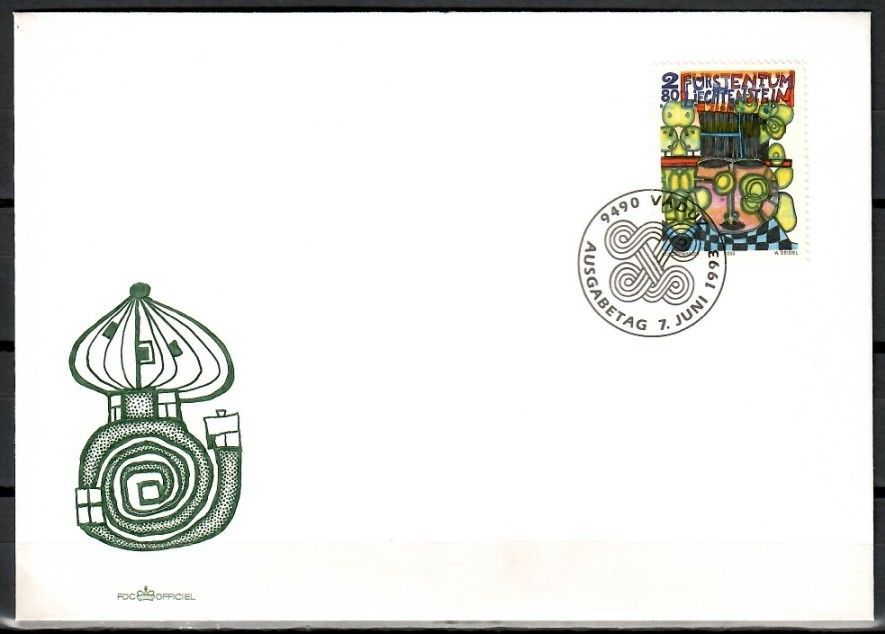 Znaczek Liechtenstein 1993 Mi 1060 FDC