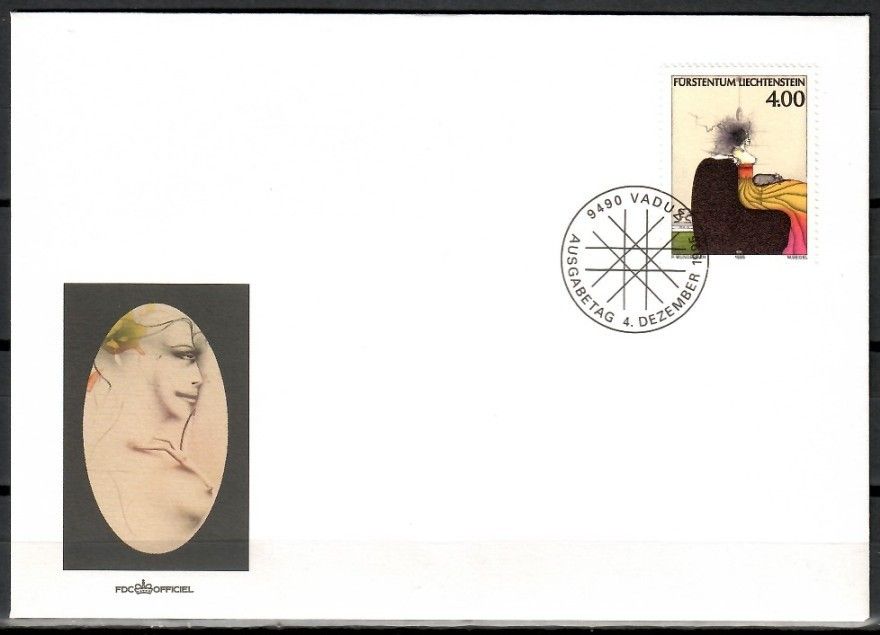 Znaczek Liechtenstein 1995 Mi 1123 FDC
