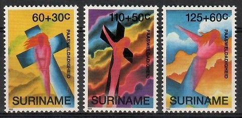Znaczek Surinam 1993 Mi 1435-1437 Czyste **