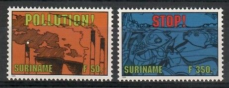 Znaczek Surinam 1994 Mi 1475-1476 Czyste **
