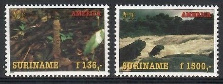 Znaczek Surinam 1995 Mi 1527-1528 Czyste **