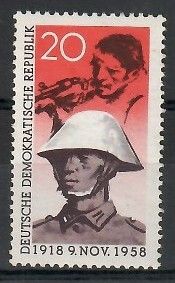 Znaczek NRD / DDR 1958 Mi 662 Czyste **