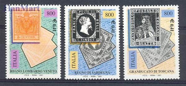 Znaczek Włochy 2001 Mi 2748-2750 Czyste **