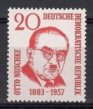 Znaczek NRD / DDR 1958 Mi 671 Czyste **