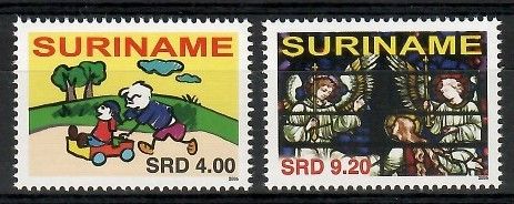 Znaczek Surinam 2006 Mi 2071-2072 Czyste **