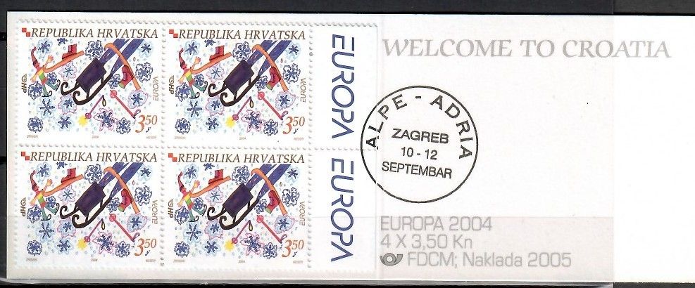 Znaczek Chorwacja 2004 Mi mh 685 Czyste **