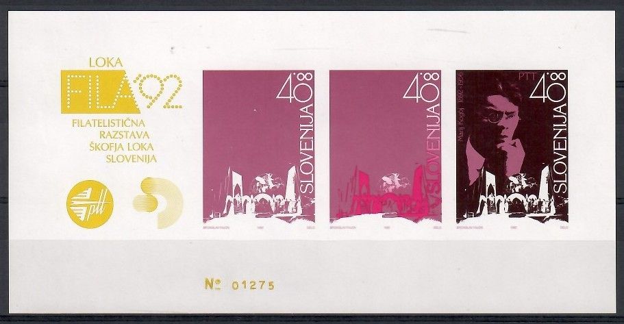 Znaczek Słowenia 1992 Mi st 1-30 Czyste **