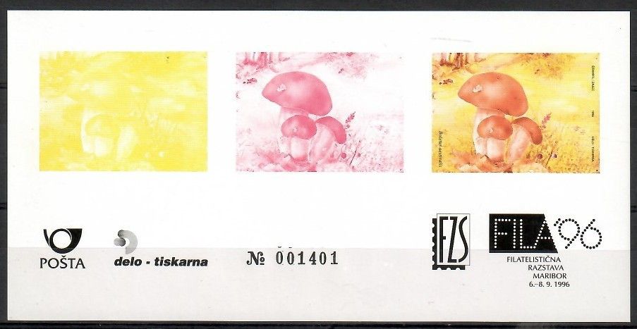 Znaczek Słowenia 1996 Mi st 4-150 Czyste **