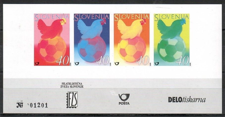 Znaczek Słowenia 2000 Mi st 8-307 Czyste **