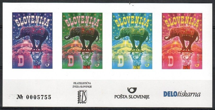 Znaczek Słowenia 2002 Mi st 10-403 Czyste **