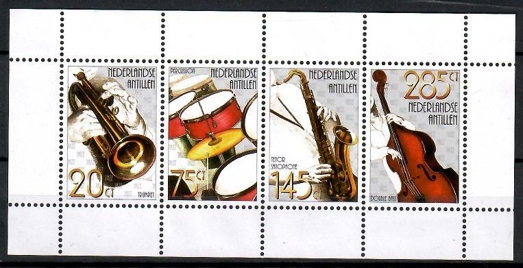 Znaczek Antyle Holenderskie 2003 Mi ark 1196-1199 Czyste **