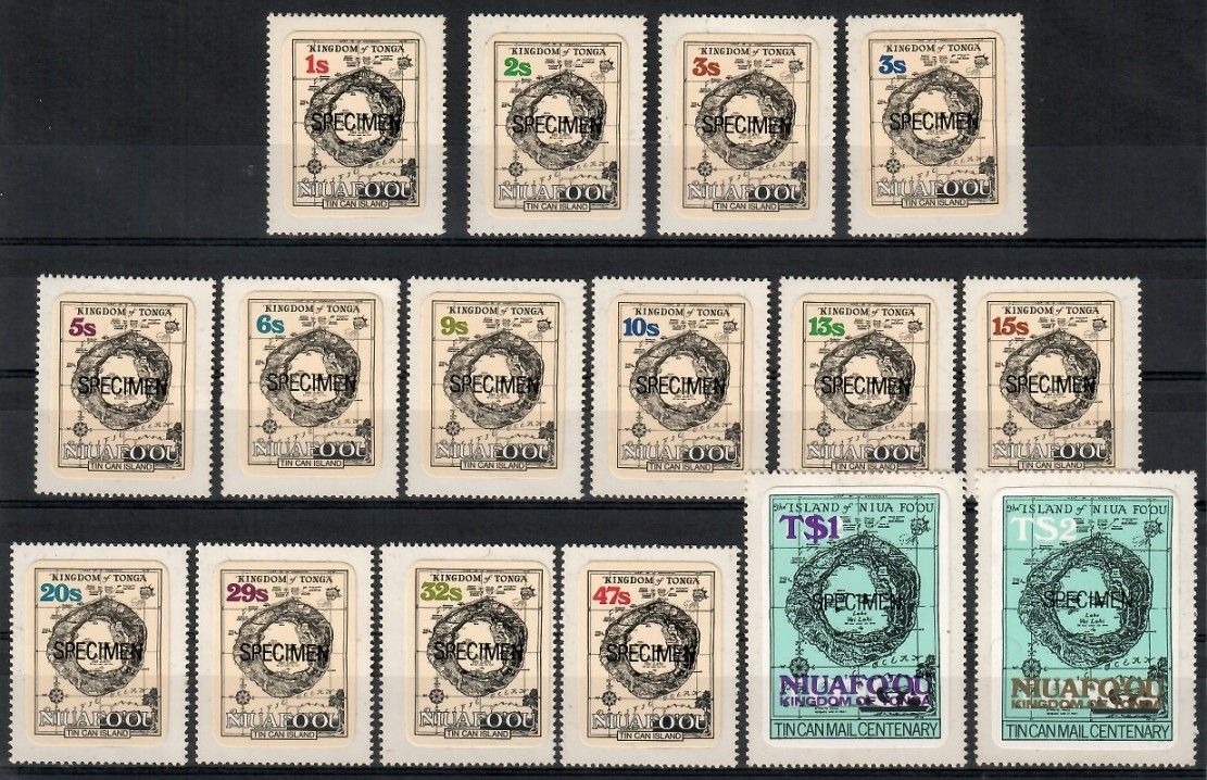 Znaczek Niuafo'ou 1983 Mi spe 3-18 Czyste **