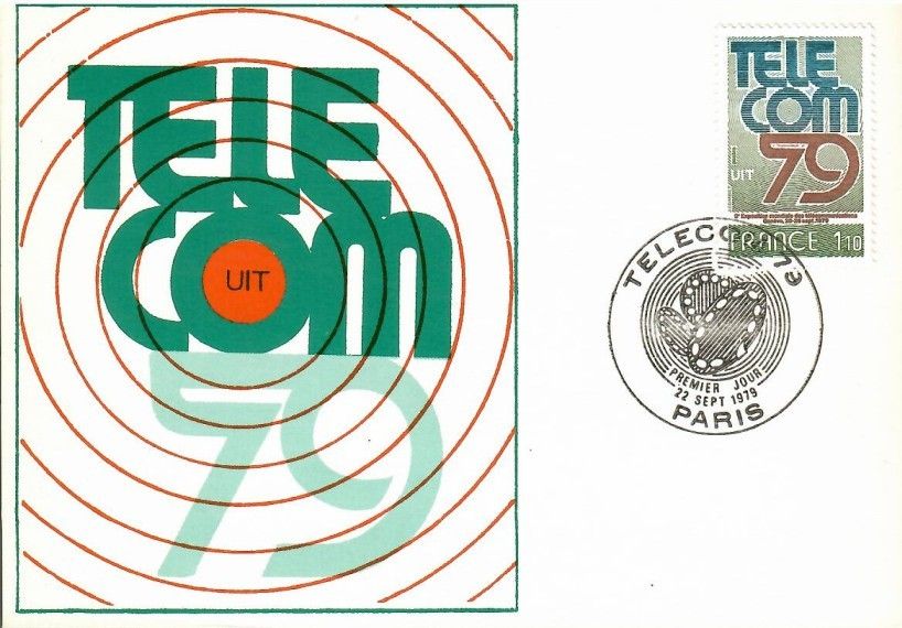 Znaczek Francja 1979 Mi 2168 Karta Max
