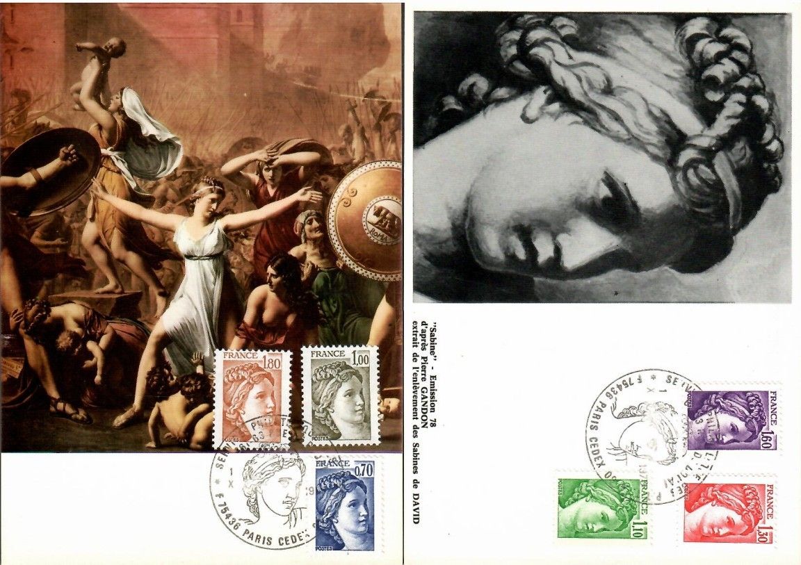 Znaczek Francja 1979 Mi 2169-2174 Karta Max