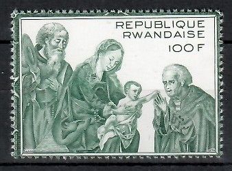 Znaczek Rwanda 1974 Mi 670 Czyste **
