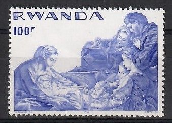 Znaczek Rwanda 1976 Mi 851 Czyste **