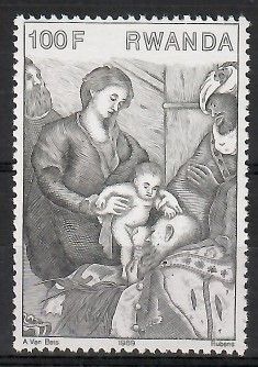 Znaczek Rwanda 1989 Mi 1416 Czyste **