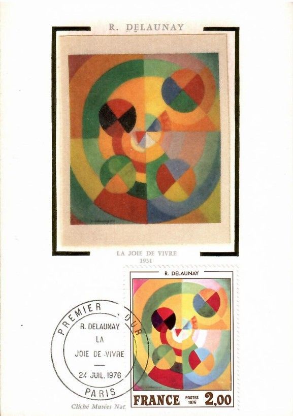 Znaczek Francja 1976 Mi s1982 Karta Max