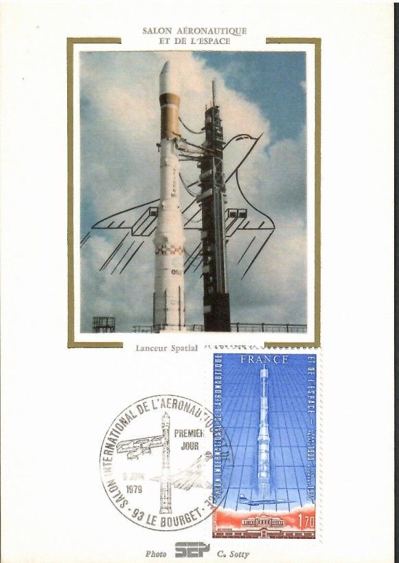 Znaczek Francja 1979 Mi s2157 Karta Max