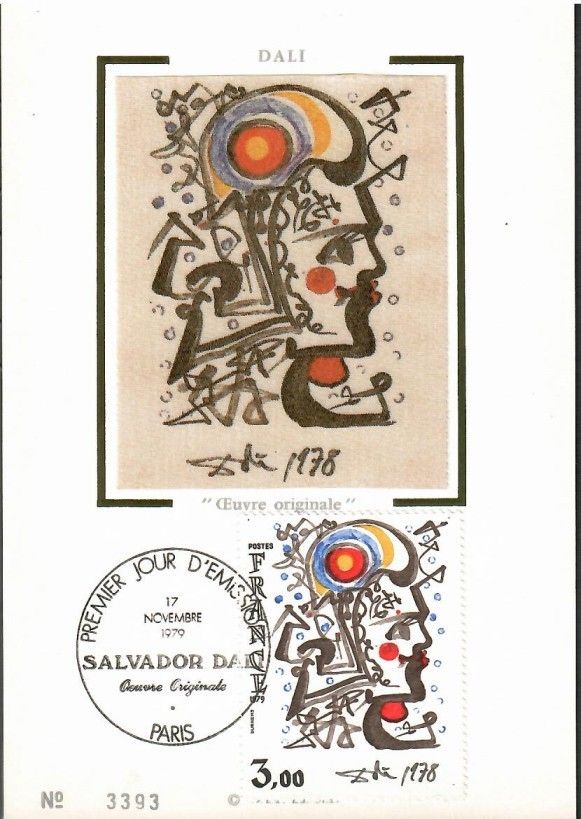 Znaczek Francja 1979 Mi s2180 Karta Max