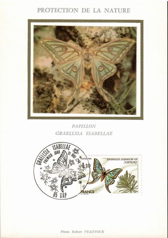 Znaczek Francja 1980 Mi s2208 Karta Max