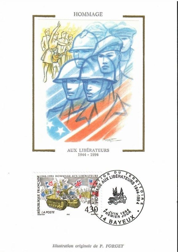 Znaczek Francja 1994 Mi S3031 Karta Max