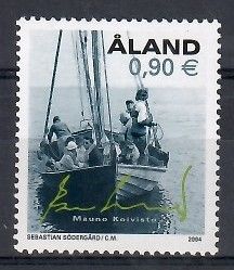 Znaczek Wyspy Alandzkie 2004 Mi 233 Czyste **