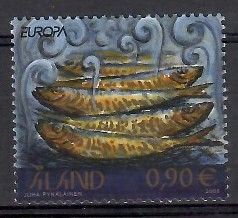 Znaczek Wyspy Alandzkie 2005 Mi 251 Czyste **