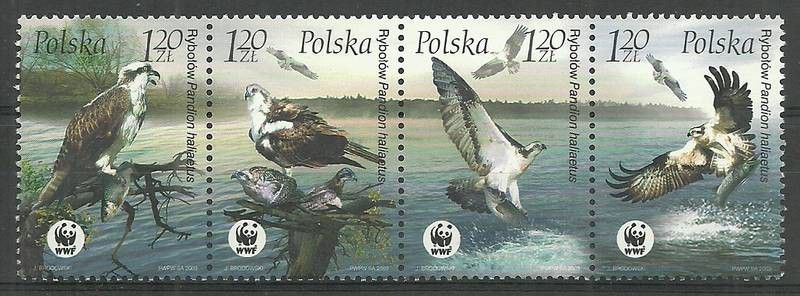 Znaczek Polska 2003 Mi 4079-4082 Fi 3929-3932 Czyste **