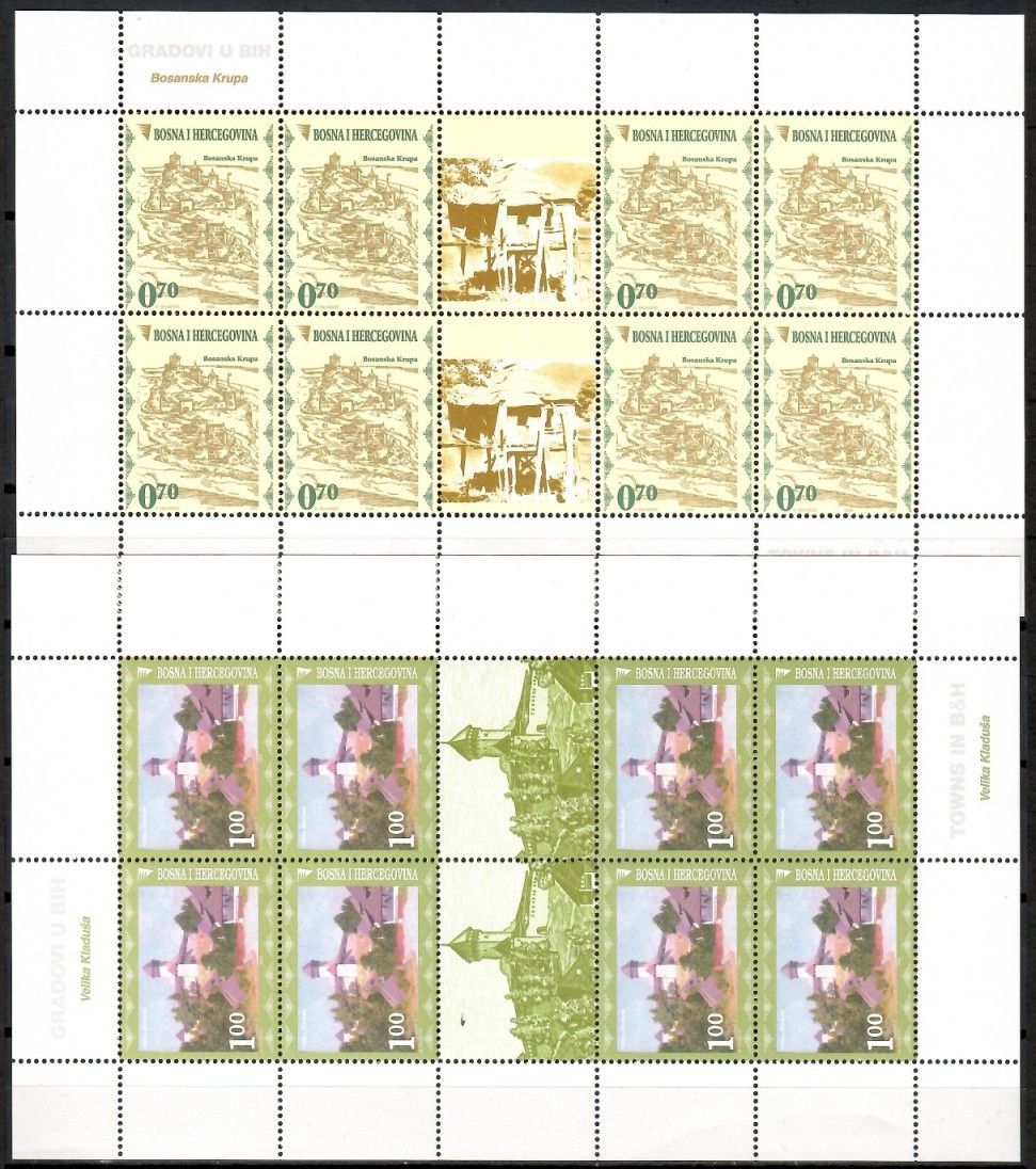 Znaczek Bośnia i Hercegowina 2008 Mi ark 514-515 Czyste **