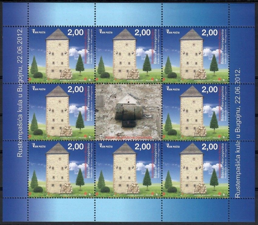 Znaczek Bośnia i Hercegowina 2012 Mi ark 601 Czyste **