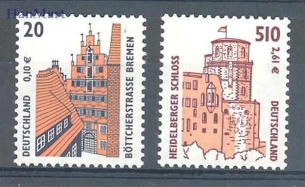 Znaczek Niemcy 2001 Mi 2224-2225 Czyste **