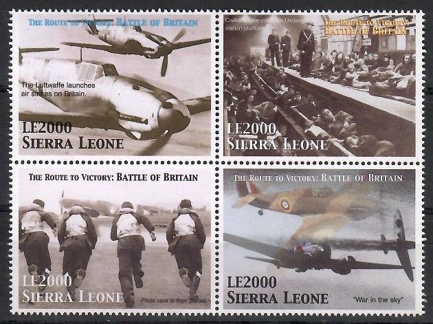 Znaczek Sierra Leone 2005 Mi 4820-4823 Czyste **
