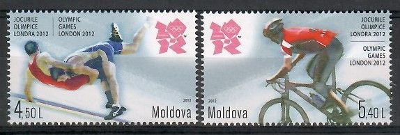 Znaczek Mołdawia 2012 Mi 803-804 Czyste **