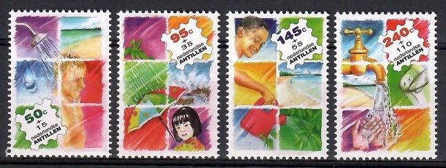 Znaczek Antyle Holenderskie 2003 Mi 1248-1251 Czyste **