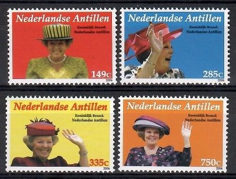Znaczek Antyle Holenderskie 2006 Mi 1504-1507 Czyste **
