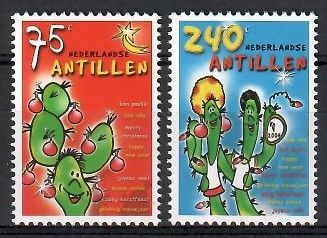 Znaczek Antyle Holenderskie 2003 Mi 1252-1253 Czyste **