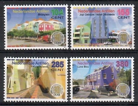 Znaczek Antyle Holenderskie 2007 Mi 1567-1570 Czyste **