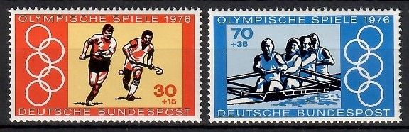 Znaczek Niemcy 1976 Mi 888-889 Czyste **