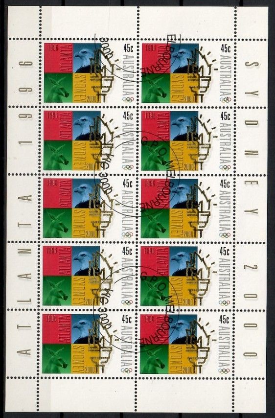 Znaczek Australia 1996 Mi abo ark 1590 Stemplowane